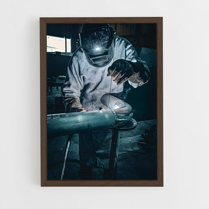 ap-welder-10 cadre Bois foncé