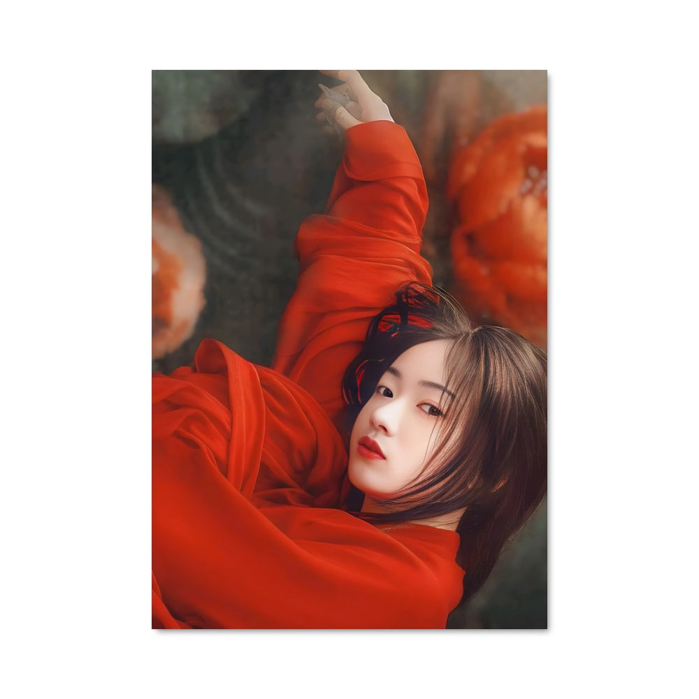 Poster Femme Enflammée
