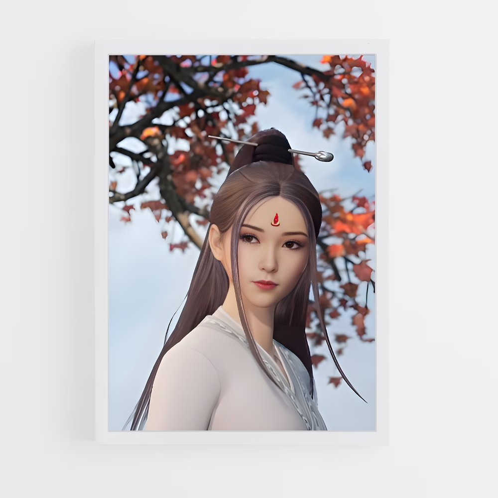 ap-wen jie-5 cadre Blanc