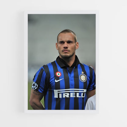 ap-wesley sneijder-6 cadre Blanc