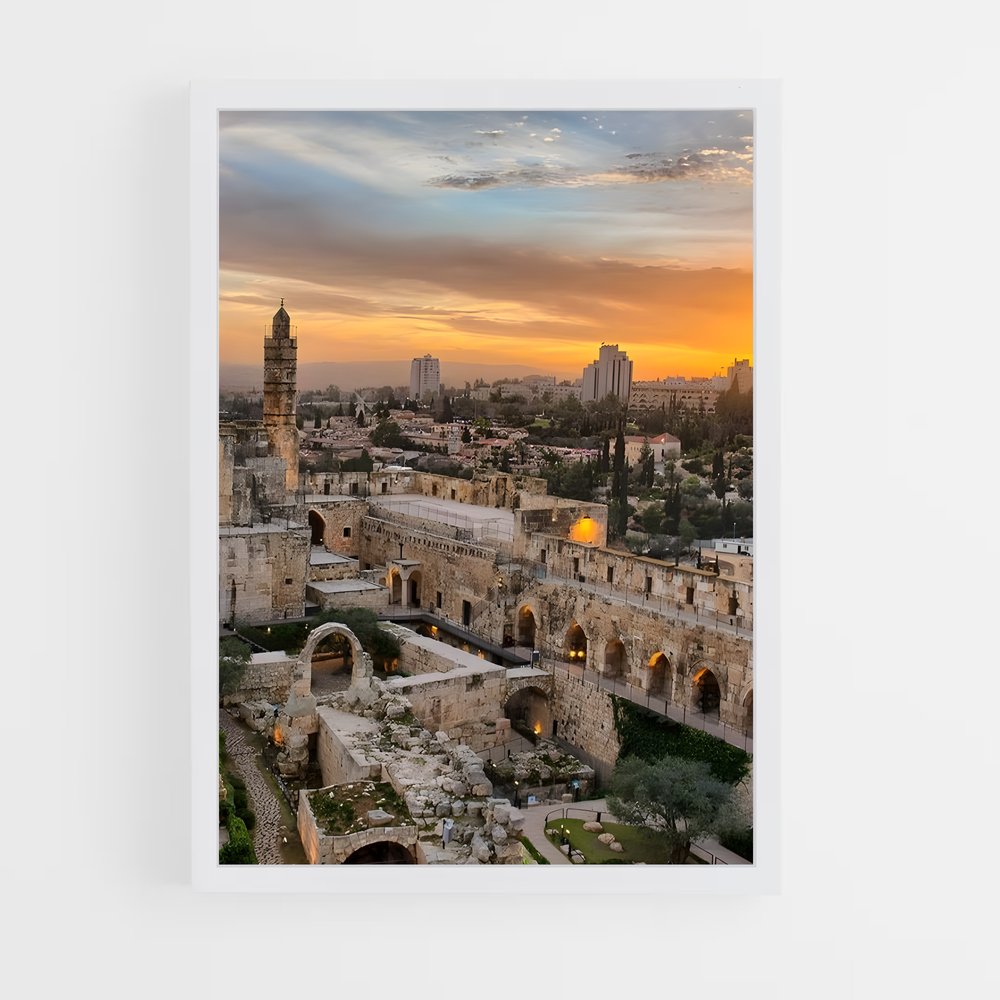 ap-western wall-1 cadre Blanc