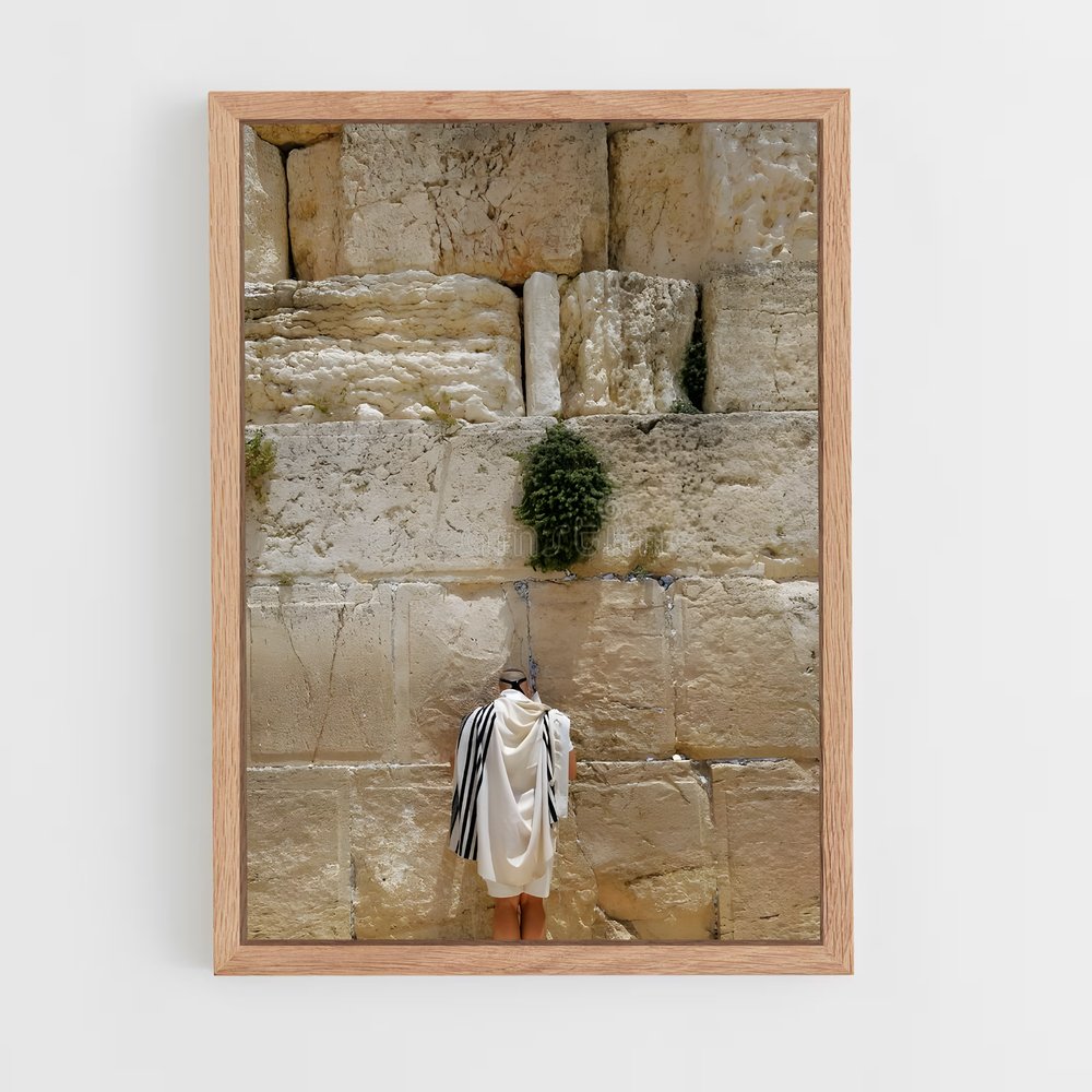 ap-western wall-3 cadre Bois clair