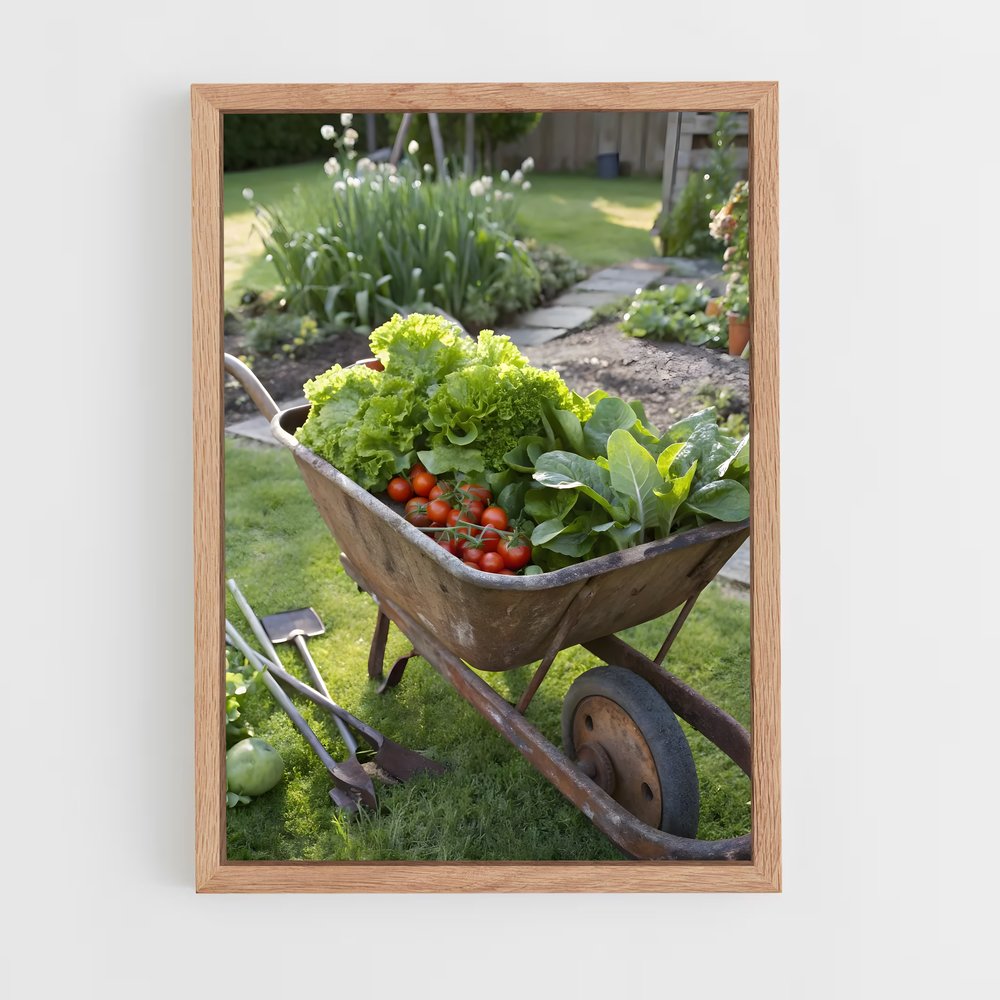 ap-wheelbarrow-1 cadre Bois clair
