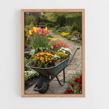 ap-wheelbarrow-2 cadre Bois clair