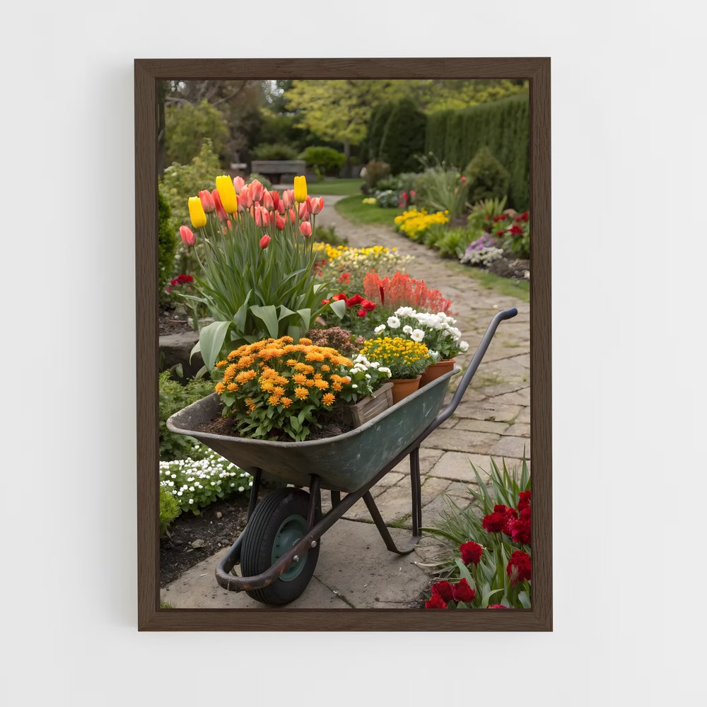 ap-wheelbarrow-2 cadre Bois foncé