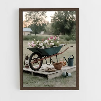 ap-wheelbarrow-4 cadre Bois foncé