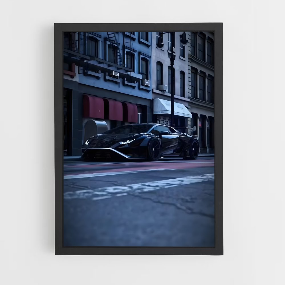 ap-when lambo-10 cadre Noir