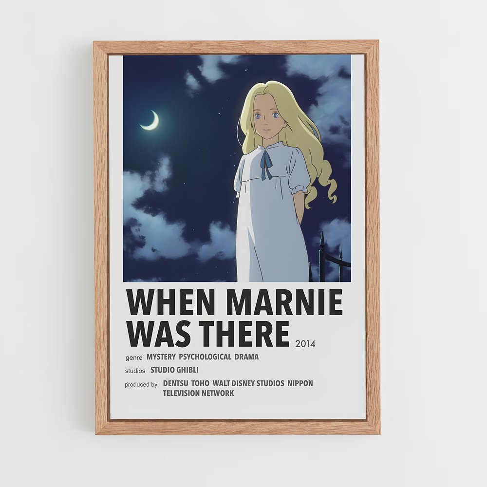 ap-when marnie was there-3 cadre Bois clair
