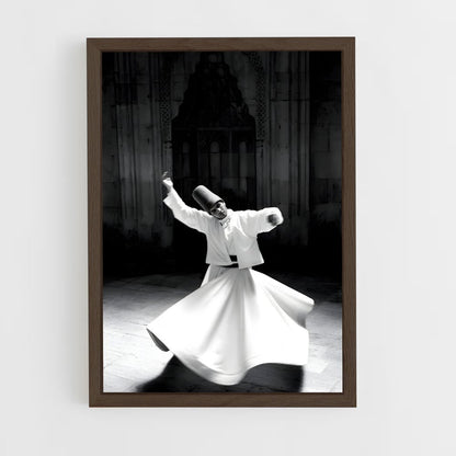 ap-whirling dervish-1 cadre Bois foncé