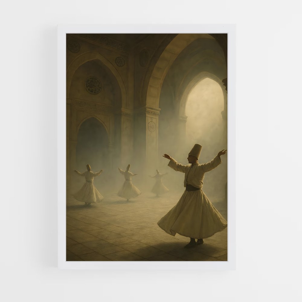 ap-whirling dervish-5 cadre Blanc