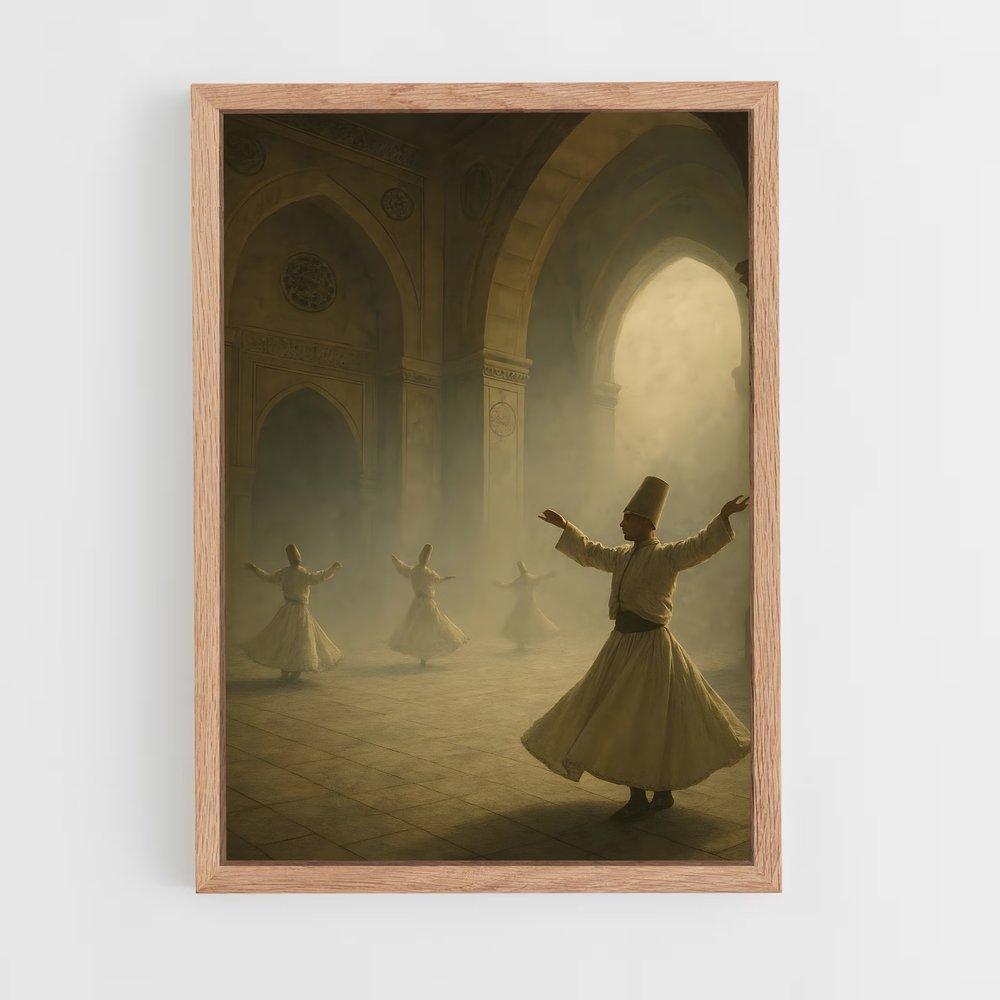 ap-whirling dervish-5 cadre Bois clair