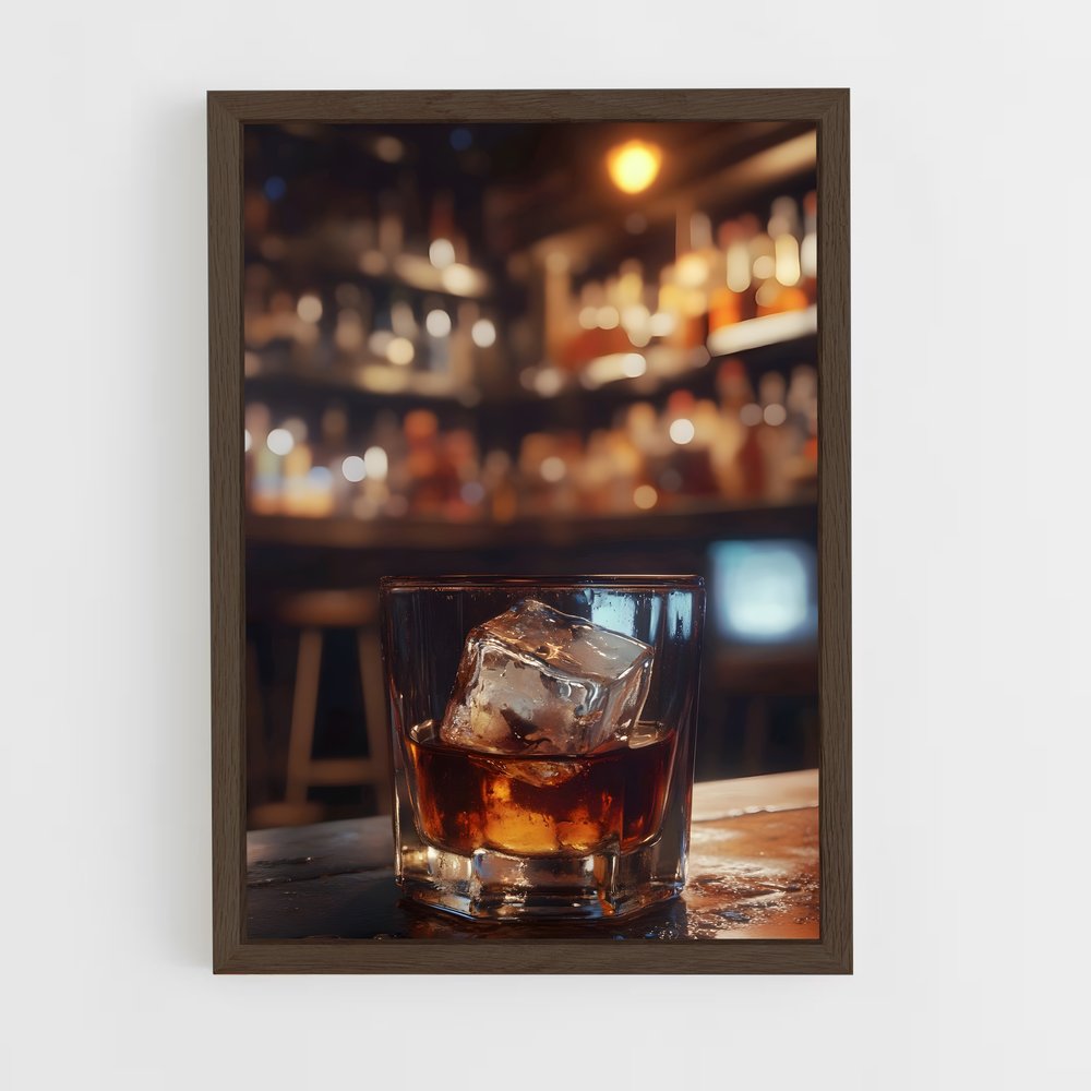 ap-whiskey-1 cadre Bois foncé