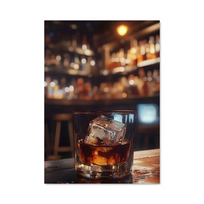 Poster Whiskey on the Rocks