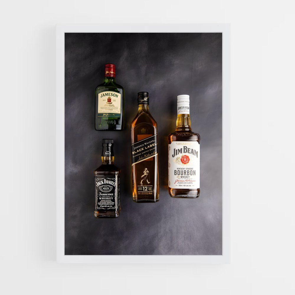 ap-whiskey-5 cadre Blanc