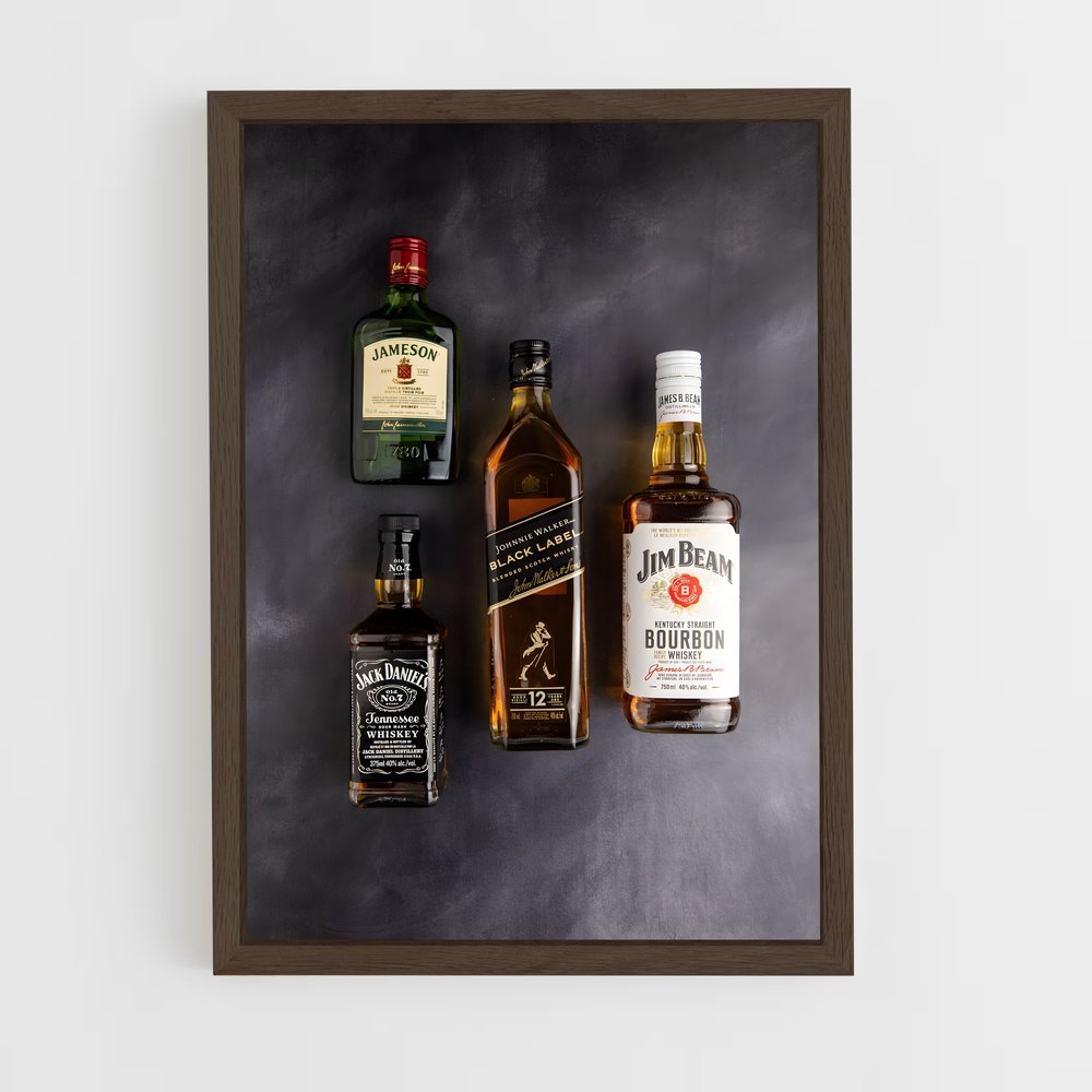 ap-whiskey-5 cadre Bois foncé