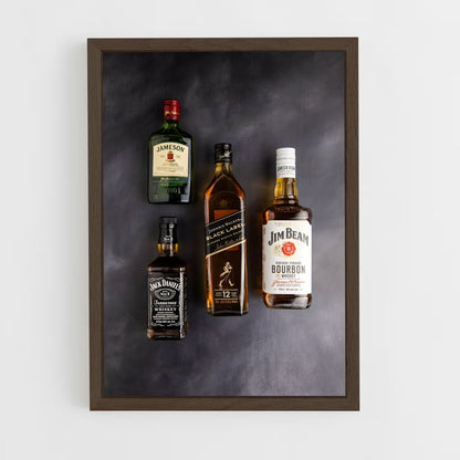 ap-whiskey-5 cadre Bois foncé