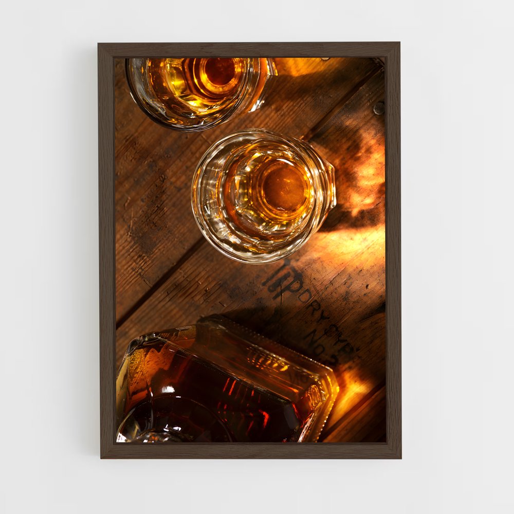 ap-whiskey-6 cadre Bois foncé