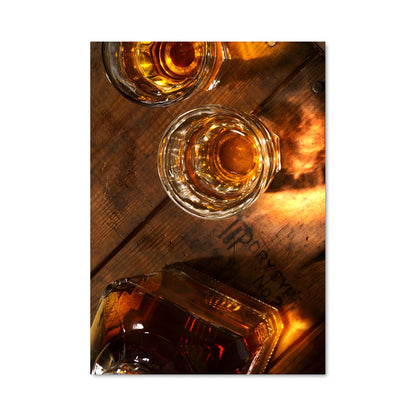 Poster Whiskey & Wood