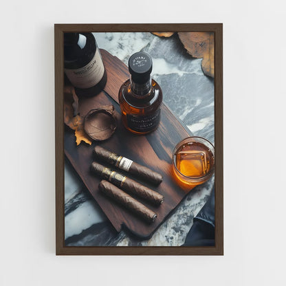 ap-whiskey-7 cadre Bois foncé
