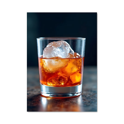 Poster Whisky on the Rocks