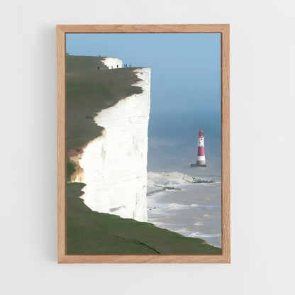 ap-white cliffs of dover-2 cadre Bois clair