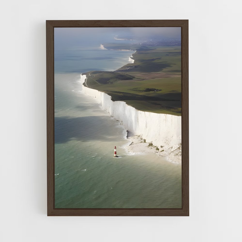 ap-white cliffs of dover-6 cadre Bois foncé