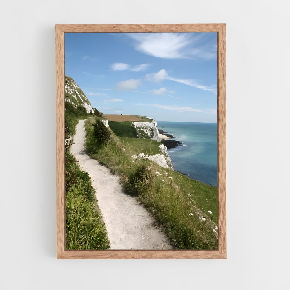 ap-white cliffs of dover-9 cadre Bois clair
