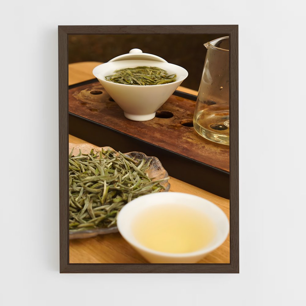 ap-white tea-1 cadre Bois foncé