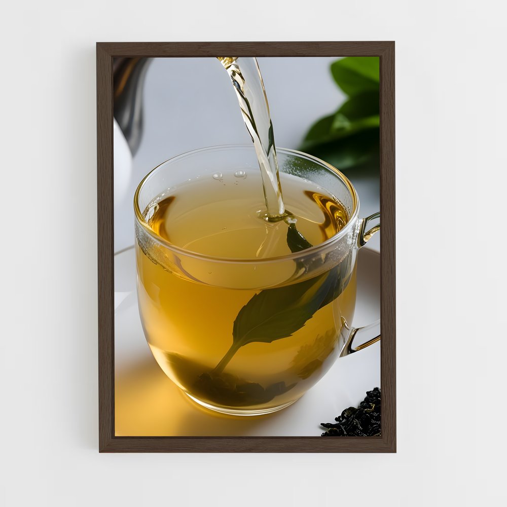 ap-white tea-2 cadre Bois foncé