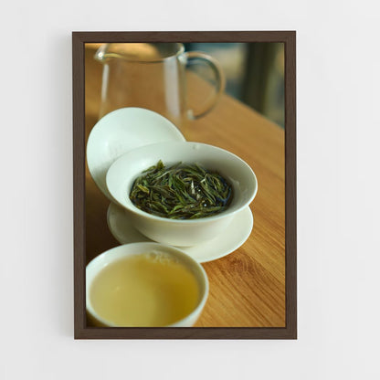 ap-white tea-5 cadre Bois foncé
