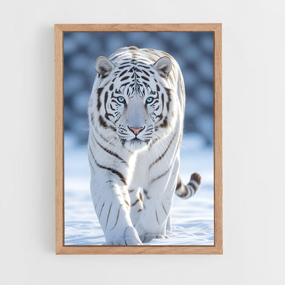 ap-white tiger-10 cadre Bois clair