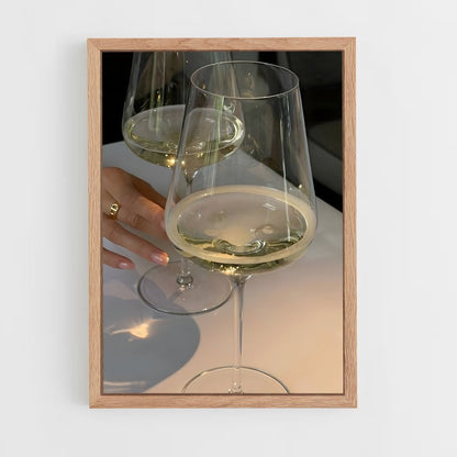 ap-white wine-4 cadre Bois clair