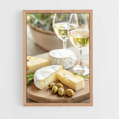 ap-white wine-7 cadre Bois clair