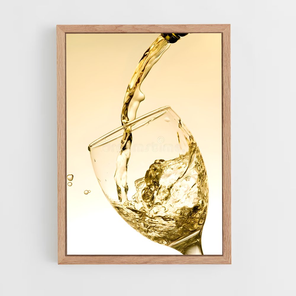 ap-white wine-9 cadre Bois clair