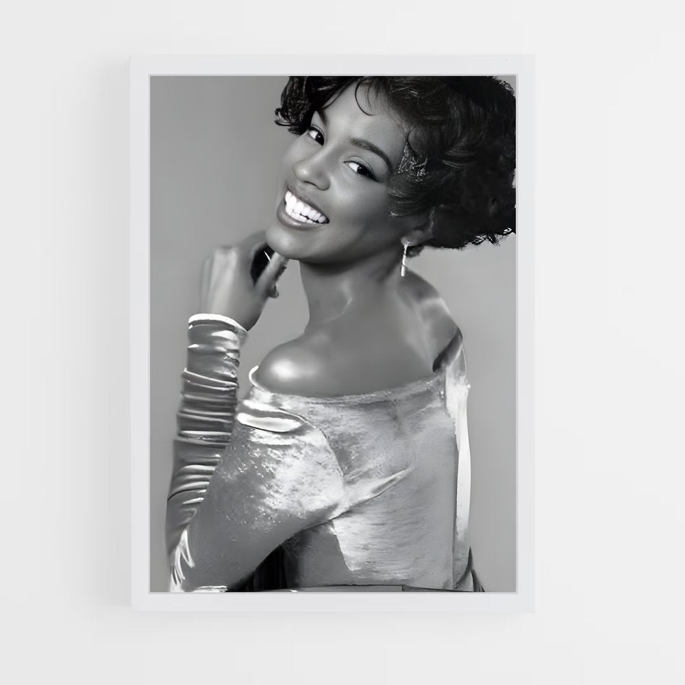 ap-whitney houston-11 cadre Blanc