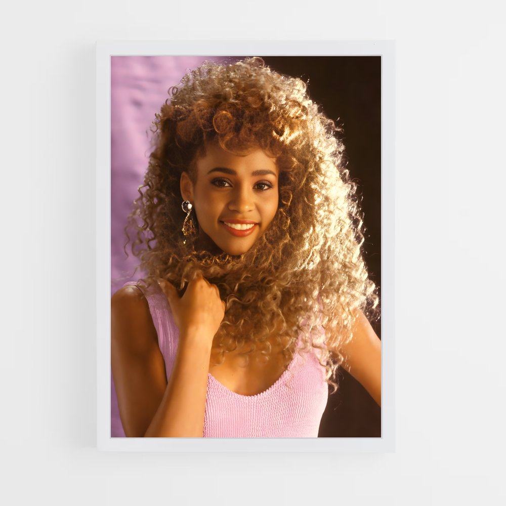 ap-whitney houston-5 cadre Blanc