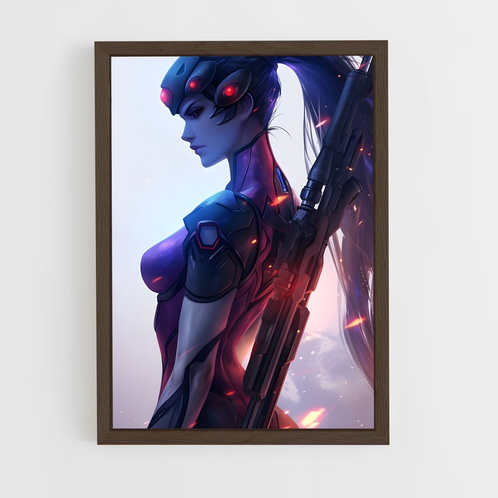 ap-widowmaker-3 cadre Bois foncé