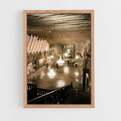ap-wieliczka salt mine-3 cadre Bois clair
