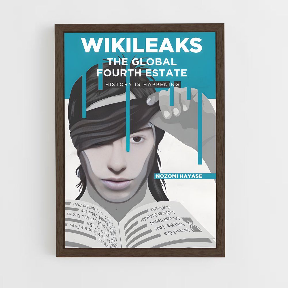 ap-wikileaks-5 cadre Bois foncé