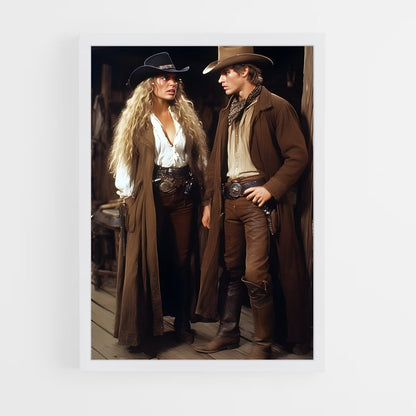 ap-wild west-2 cadre Blanc