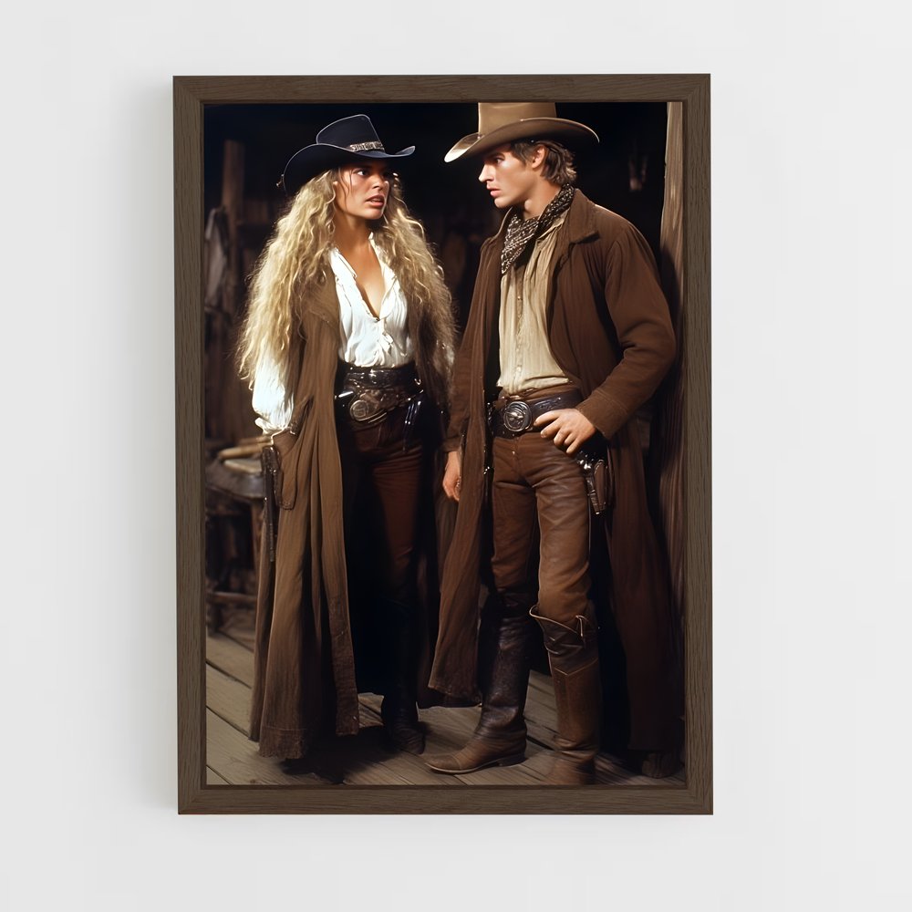 ap-wild west-2 cadre Bois foncé