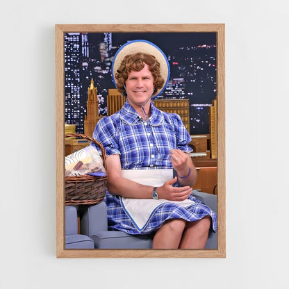 ap-will ferrell-2 cadre Bois clair