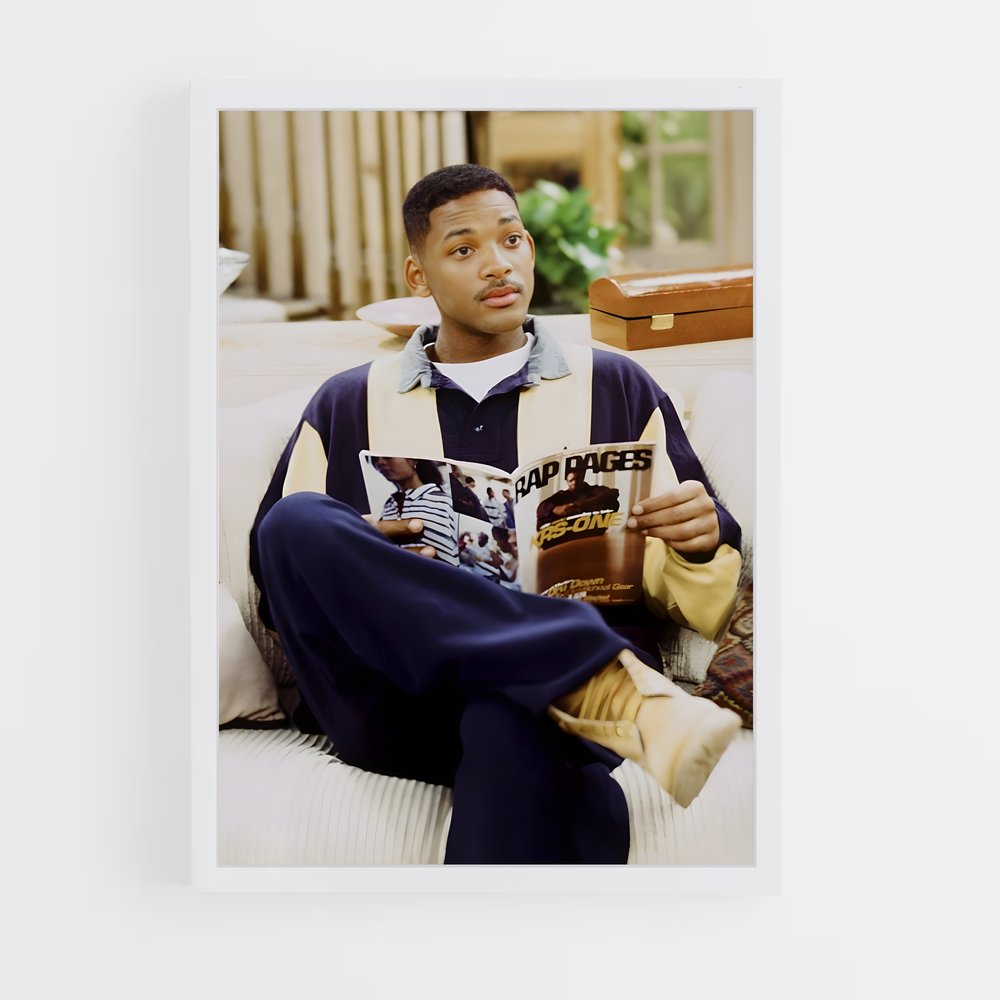 ap-will smith fresh prince-6 cadre Blanc