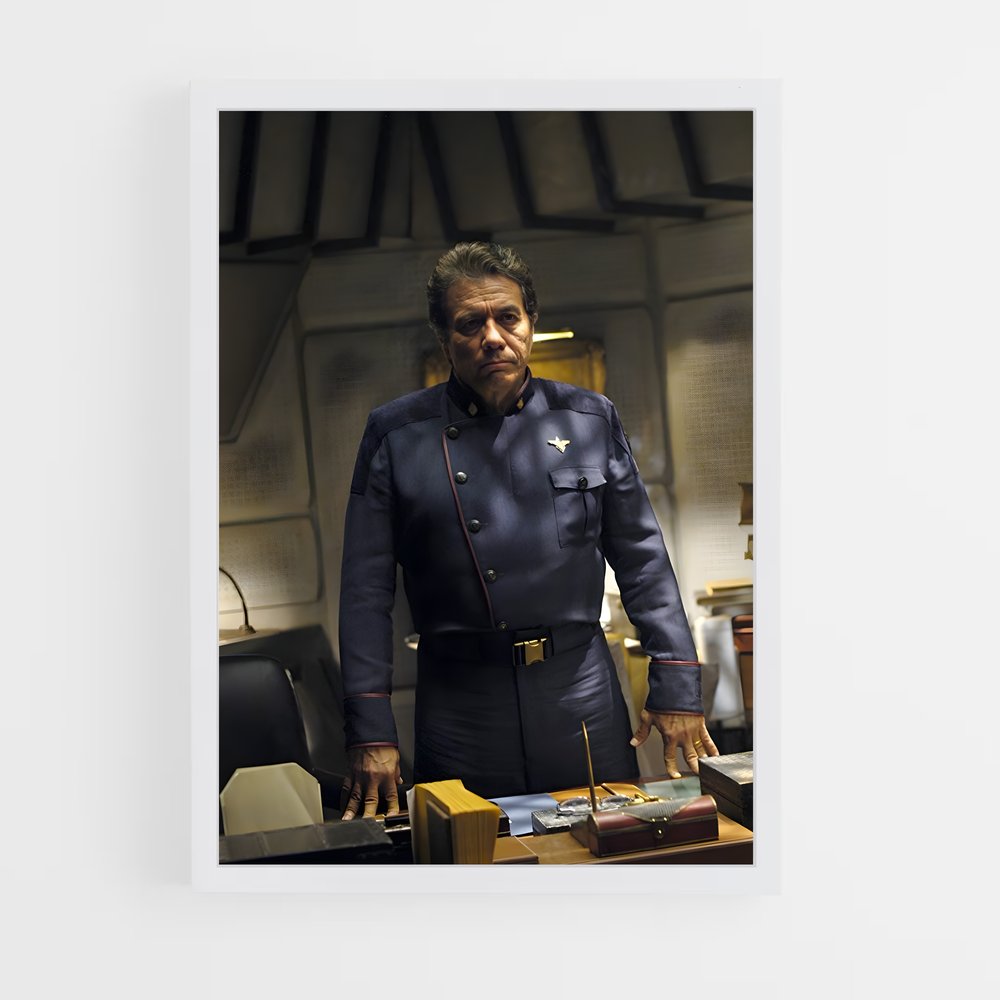 ap-william adama-1 cadre Blanc