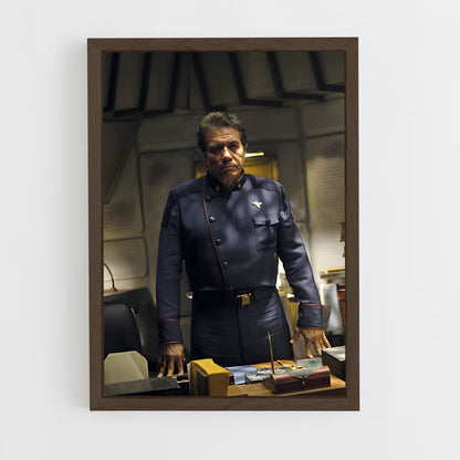ap-william adama-1 cadre Bois foncé