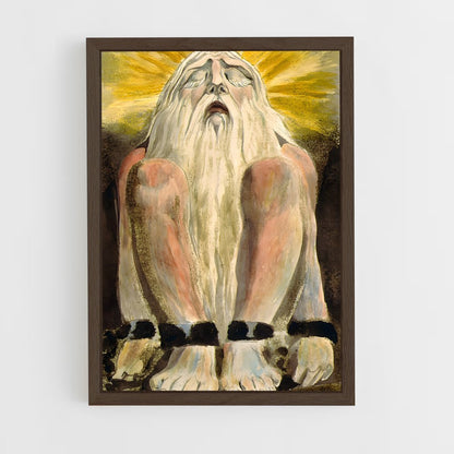 ap-william blake-1 cadre Bois foncé