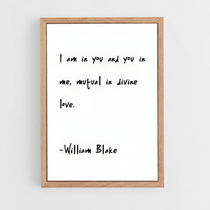 ap-william blake-3 cadre Bois clair
