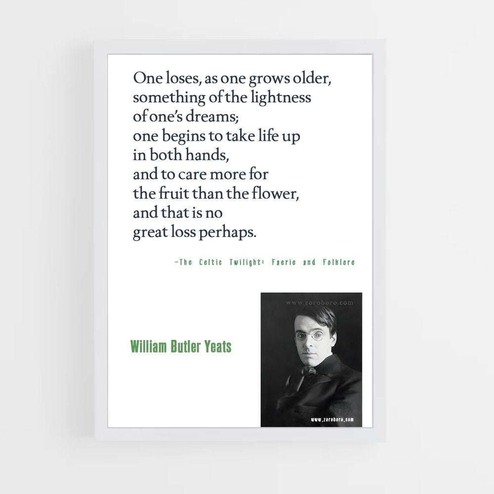 ap-william butler yeats-4 cadre Blanc