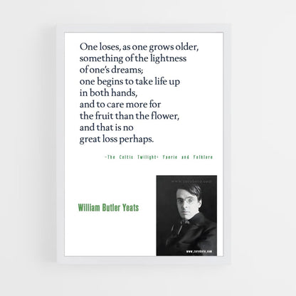 ap-william butler yeats-4 cadre Blanc