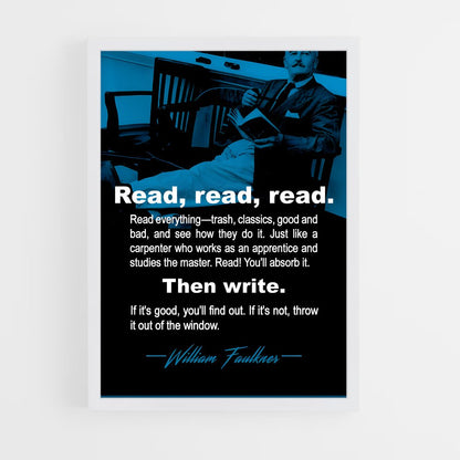 ap-william faulkner-2 cadre Blanc